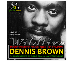 Dennis Brown - Wildfire Tribute Mixtape (2014)