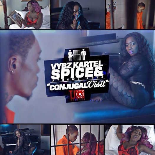 Art Cover - Vybz Kartel ft Spice - Conjugal Visit