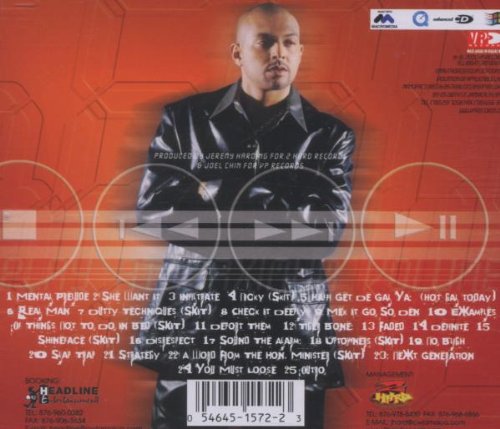 sean paul - stage one (back cover)