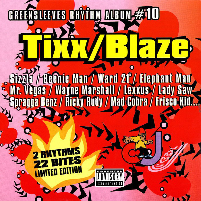 Greensleeves Rhythm Album #10 Tixx/Blaze