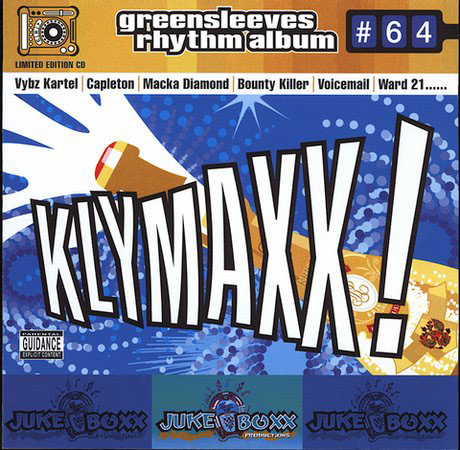 # 64 - Klymaxx Riddim CD (Front Cover)