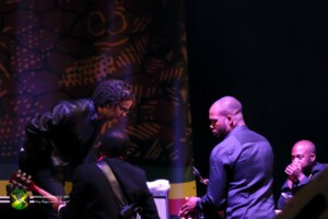 Lenky and Buju Banton's musicians at Reggae Geel 2019
