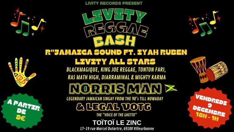 Livity Reggae Bash [12/09/22] Lyon (France)