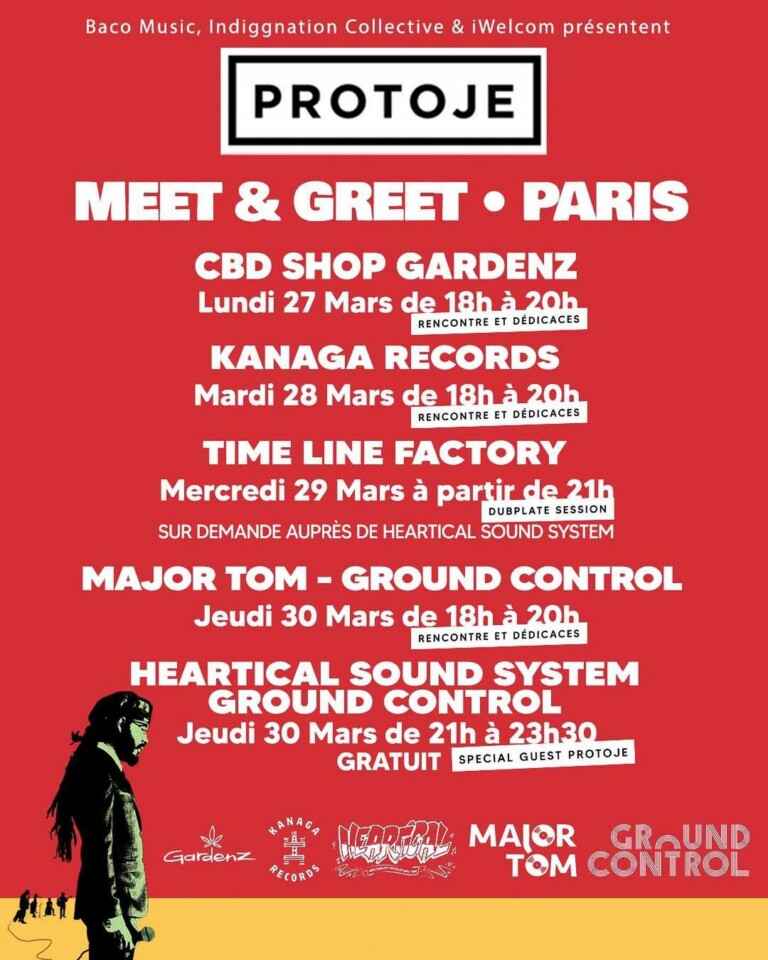 Protoje – Meet and Greet in Paris [2023]