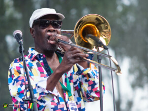 Vin Gordon with the Skatalites at L'Paille à Sons Festival 9 on June 10th, 2023