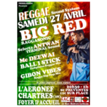 Big Red – April 27th, 2024 @ Foyer d'Accueil Chatrain (France)